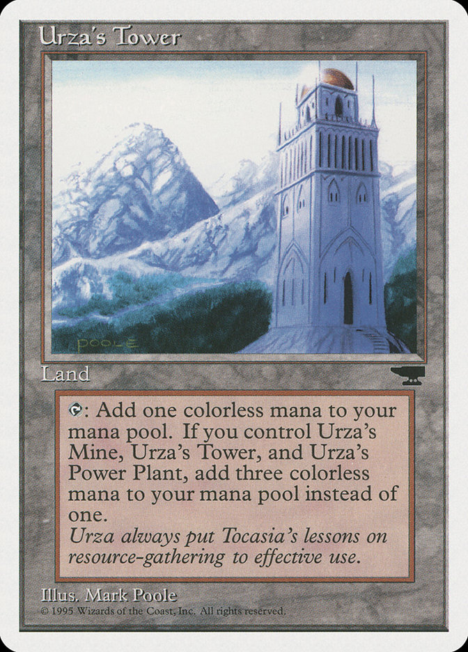 MTGプレイマット ウルザの塔 ウルザの塔/Urza's Tower》[5ED] 土地C | 日本最大級 MTG通販
